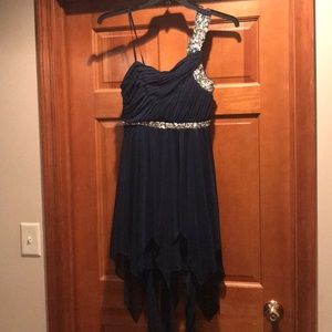 Cute Navy Blue Formal Dress!!